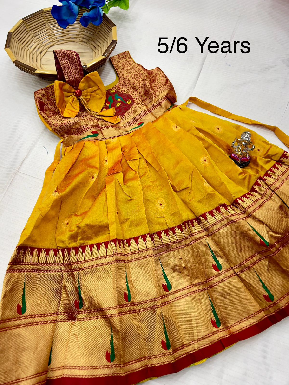 Paithani Dresses For Girl