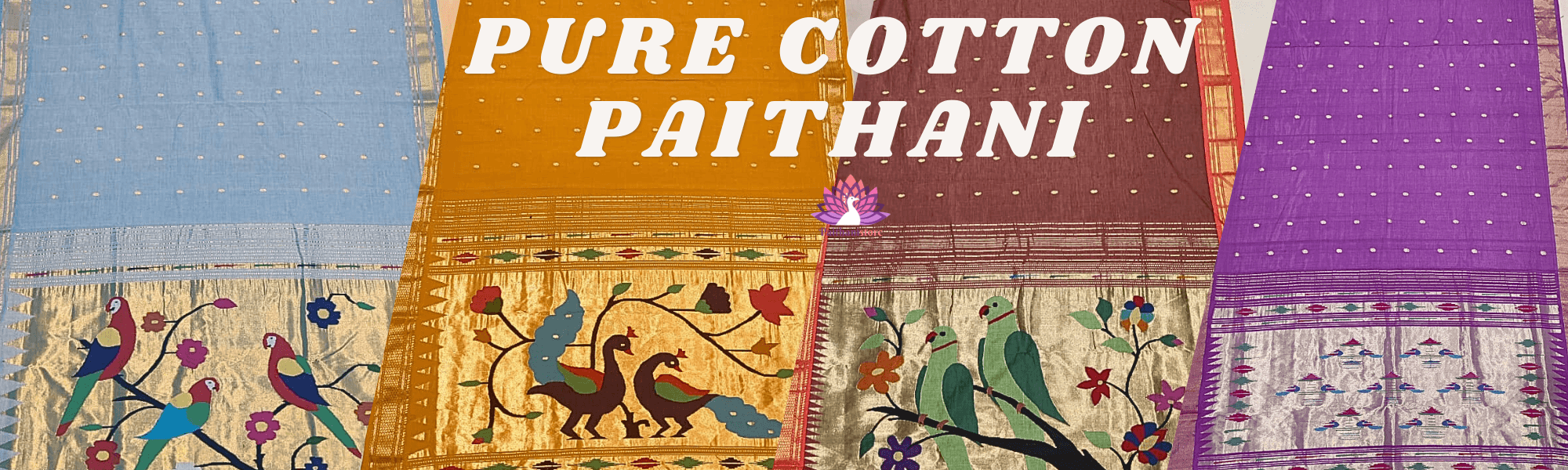 Pure Cotton Paithani Saree - Paithanistore.com