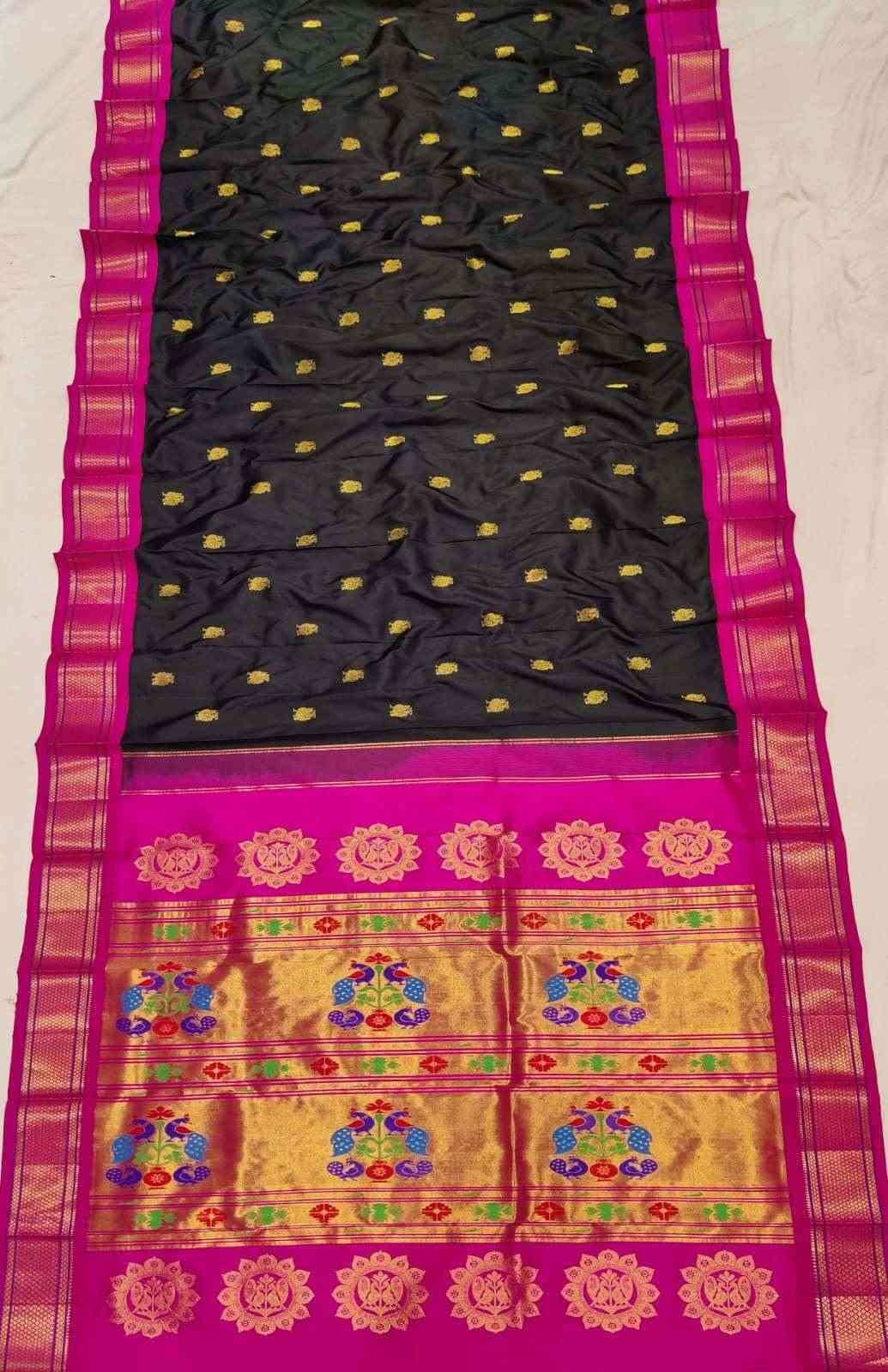 Prasanna lakshmi silks - To book this saree  https://www.prasannalakshmisilks.com/paithani/paithani-silk Maharani  Paithani silk sarees with rich pallu and running blouse. #paithani  #indianwear #sareelovers #indianhandloom | Facebook