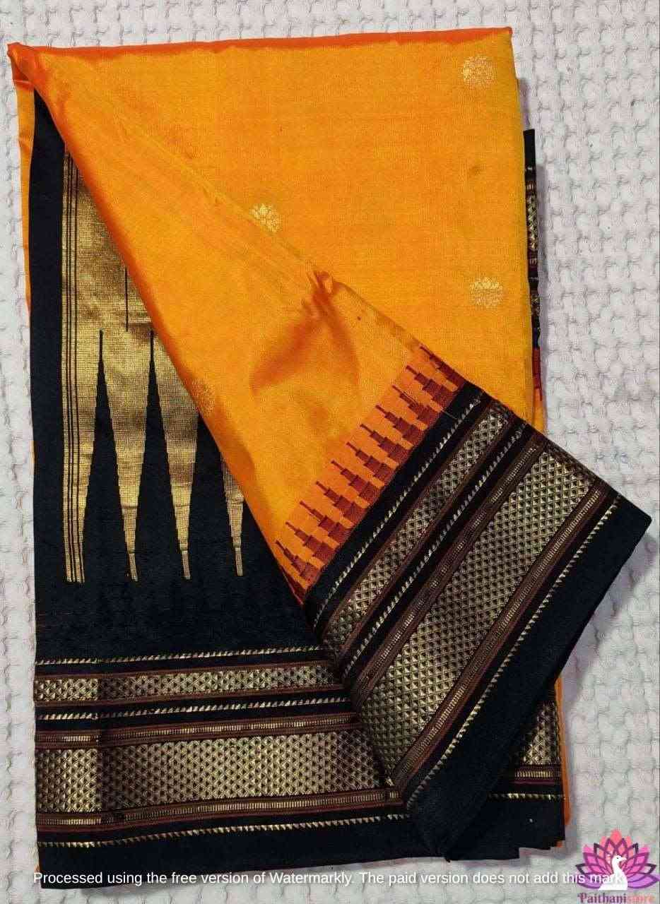 Pure Silk Irkal Paithani Saree