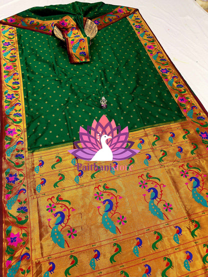 Beautiful Brocade Paithani
