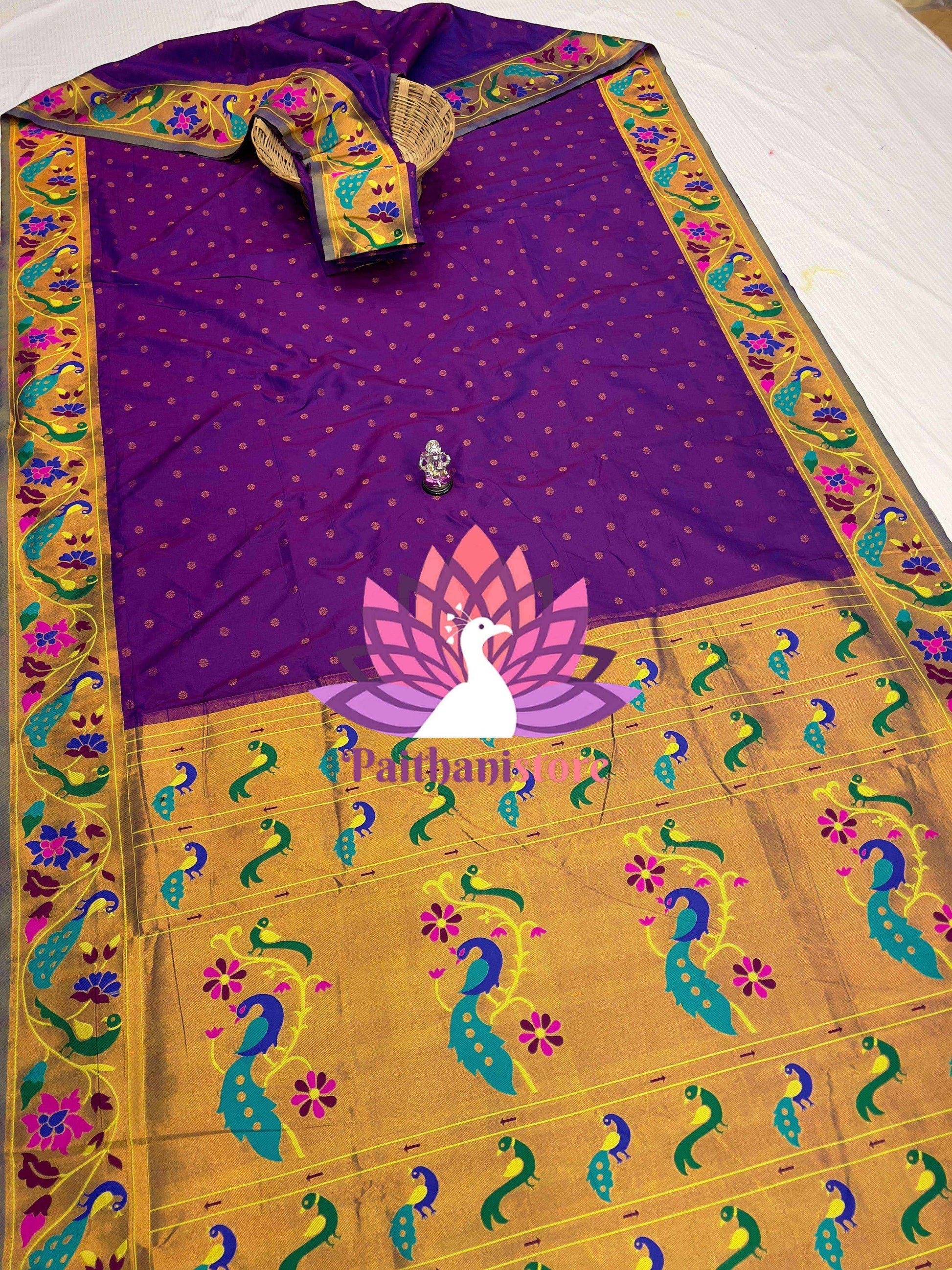 Beautiful Brocade Paithani