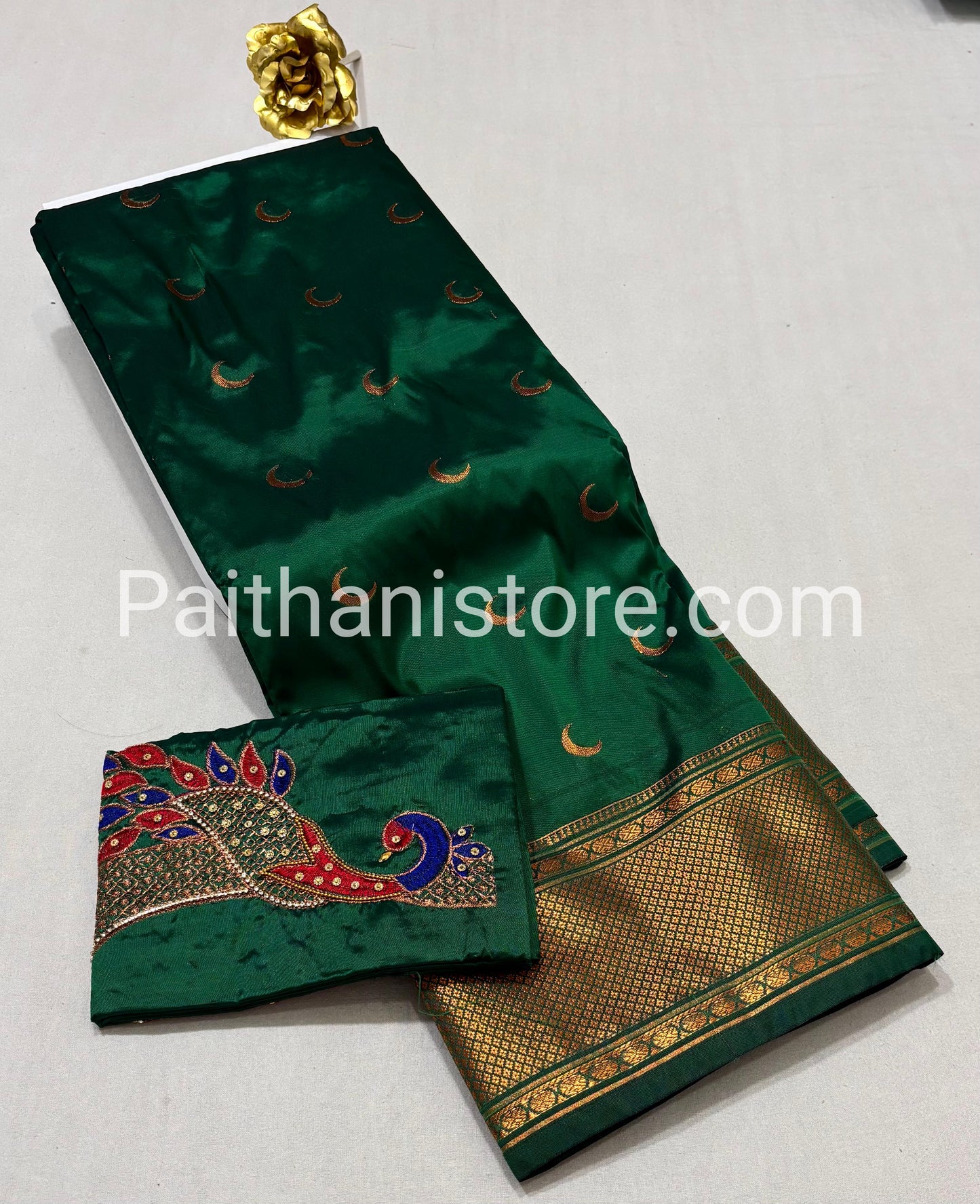 Chandrakor Paithani - Front View