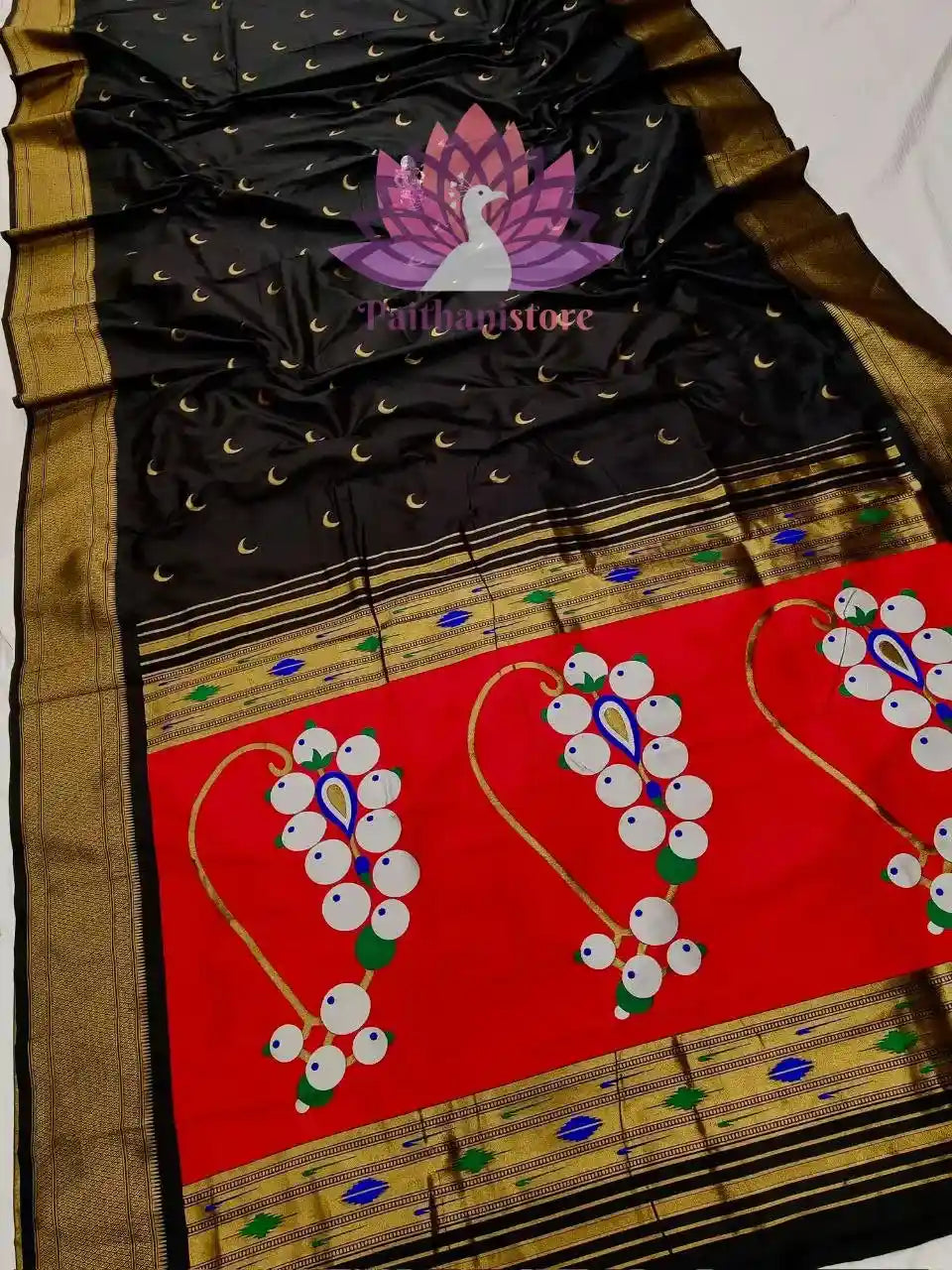 Chandrakor Paithani Saree