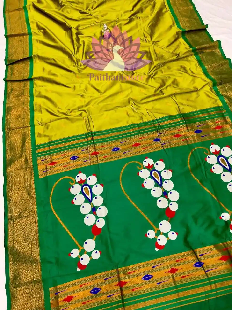 Chandrakor Paithani Saree