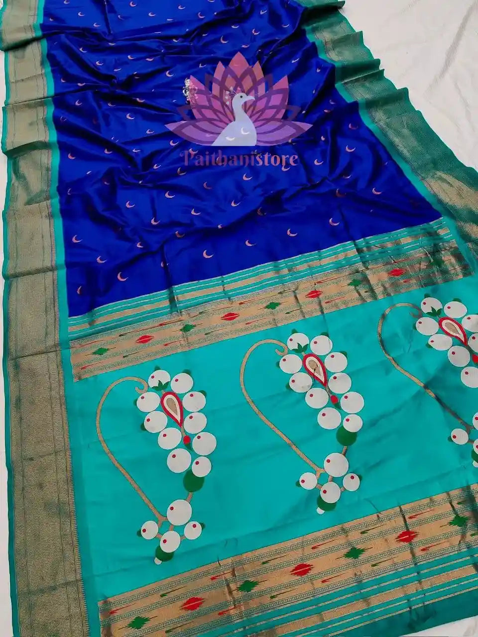 Chandrakor Paithani Saree