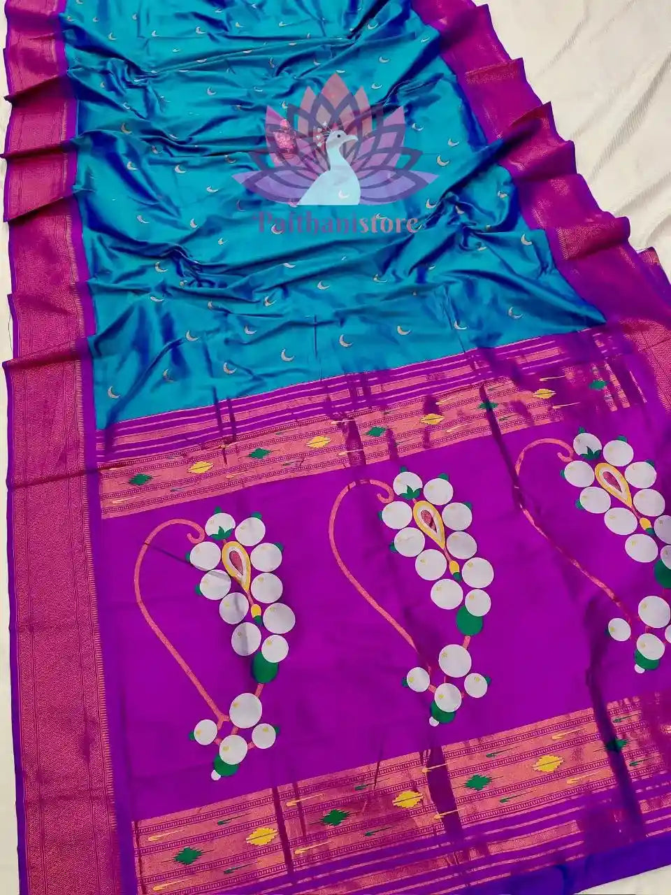 Chandrakor Paithani Saree