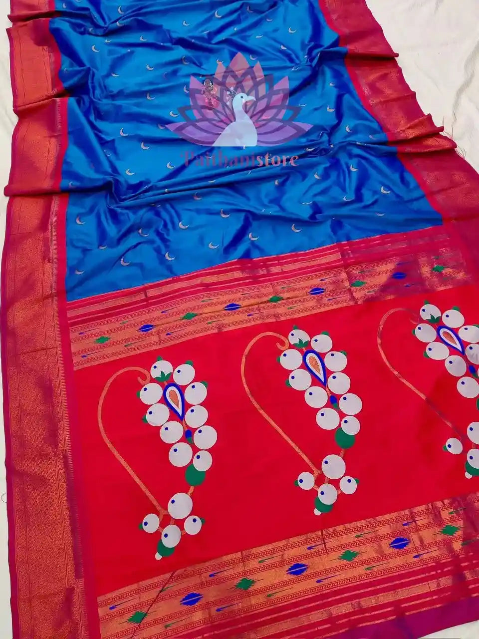 Chandrakor Paithani Saree