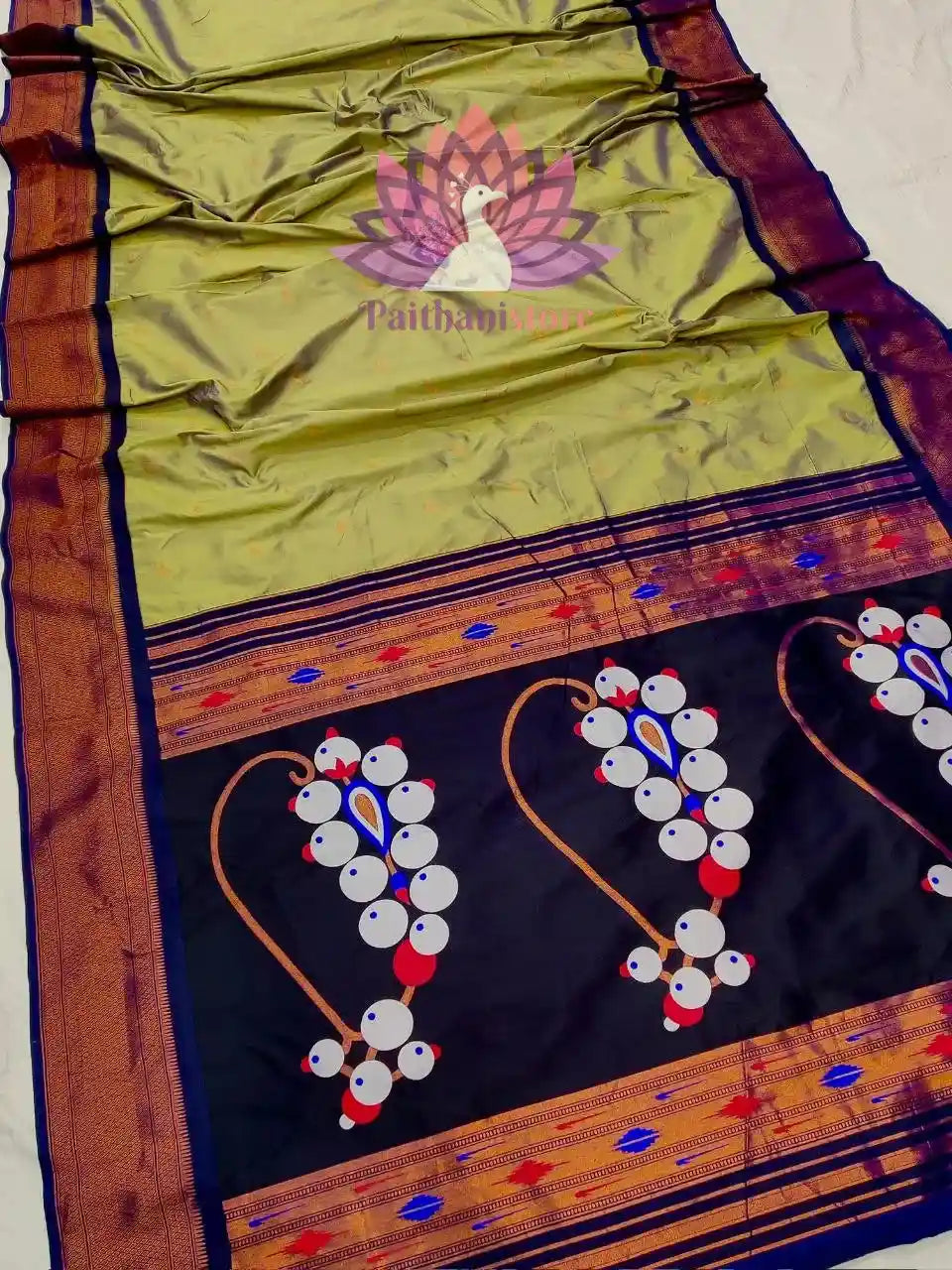 Chandrakor Paithani Saree