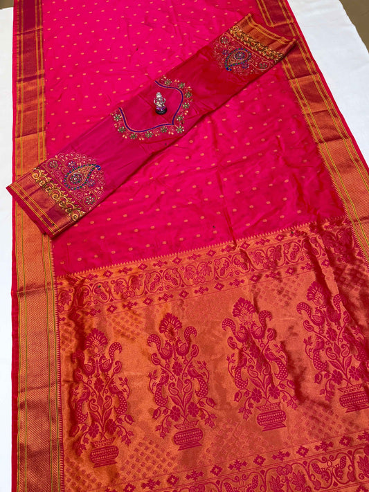 Designer Kalanjali Paithani Saree