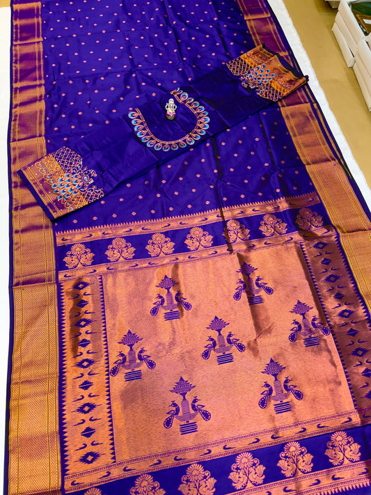 Designer Kalanjali Paithani Saree