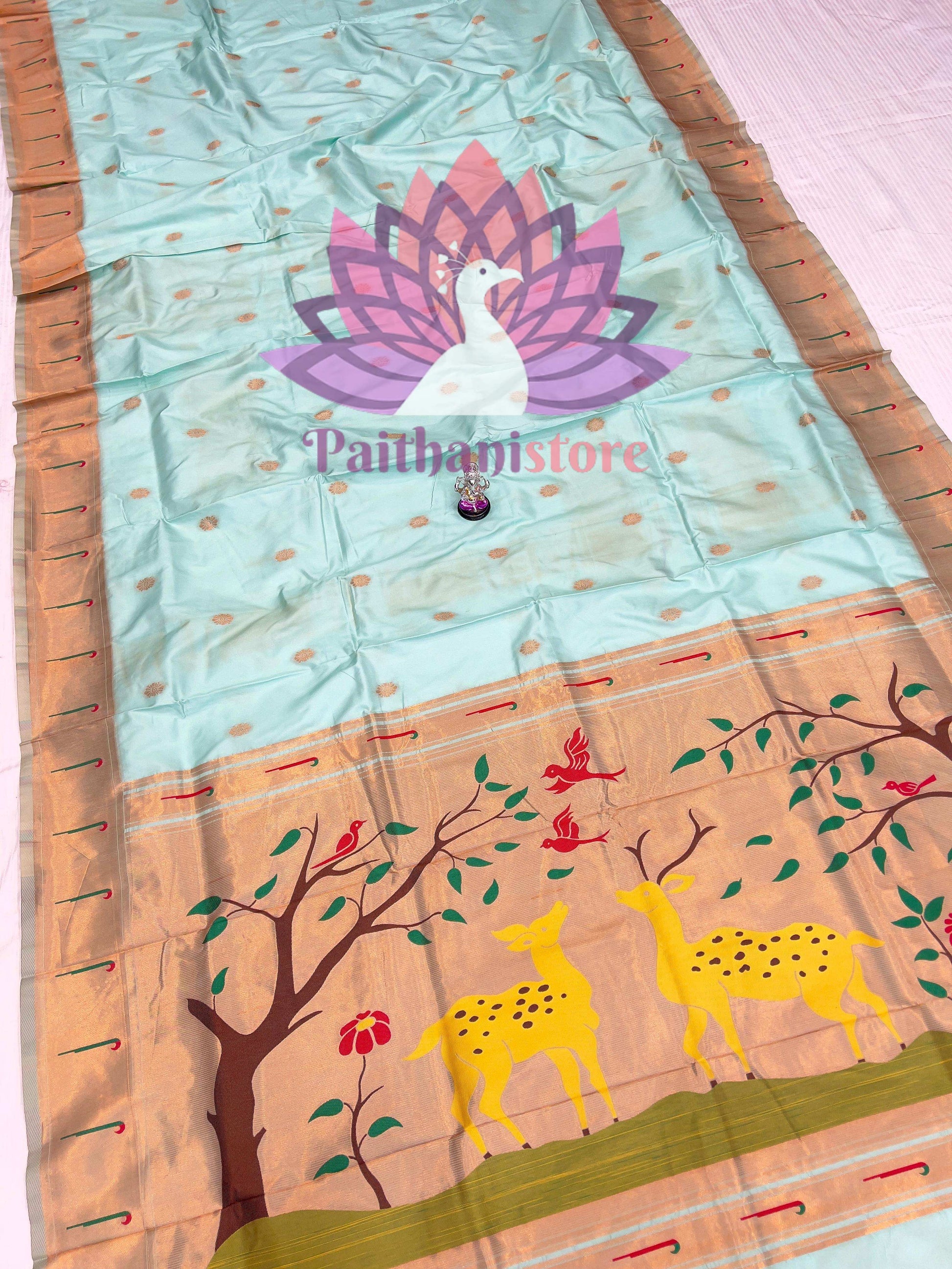 Designer Pallu Paithani Sarees - Paithanistore