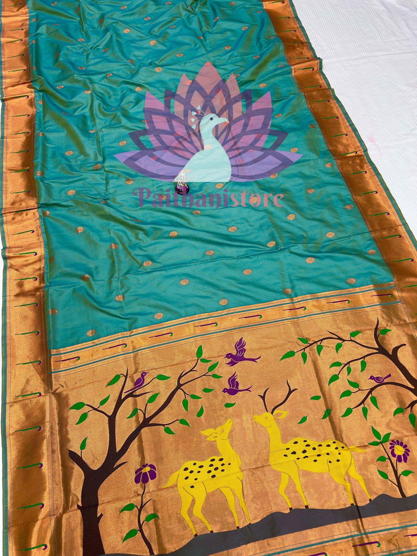 Designer Pallu Paithani Sarees