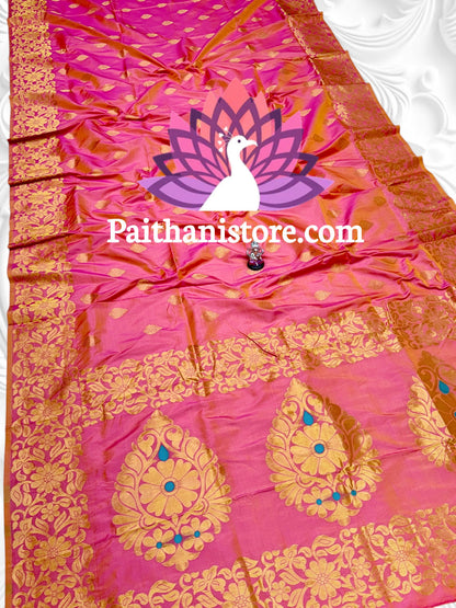 Designer Takshashila Paithani Saree — Worn by Model
