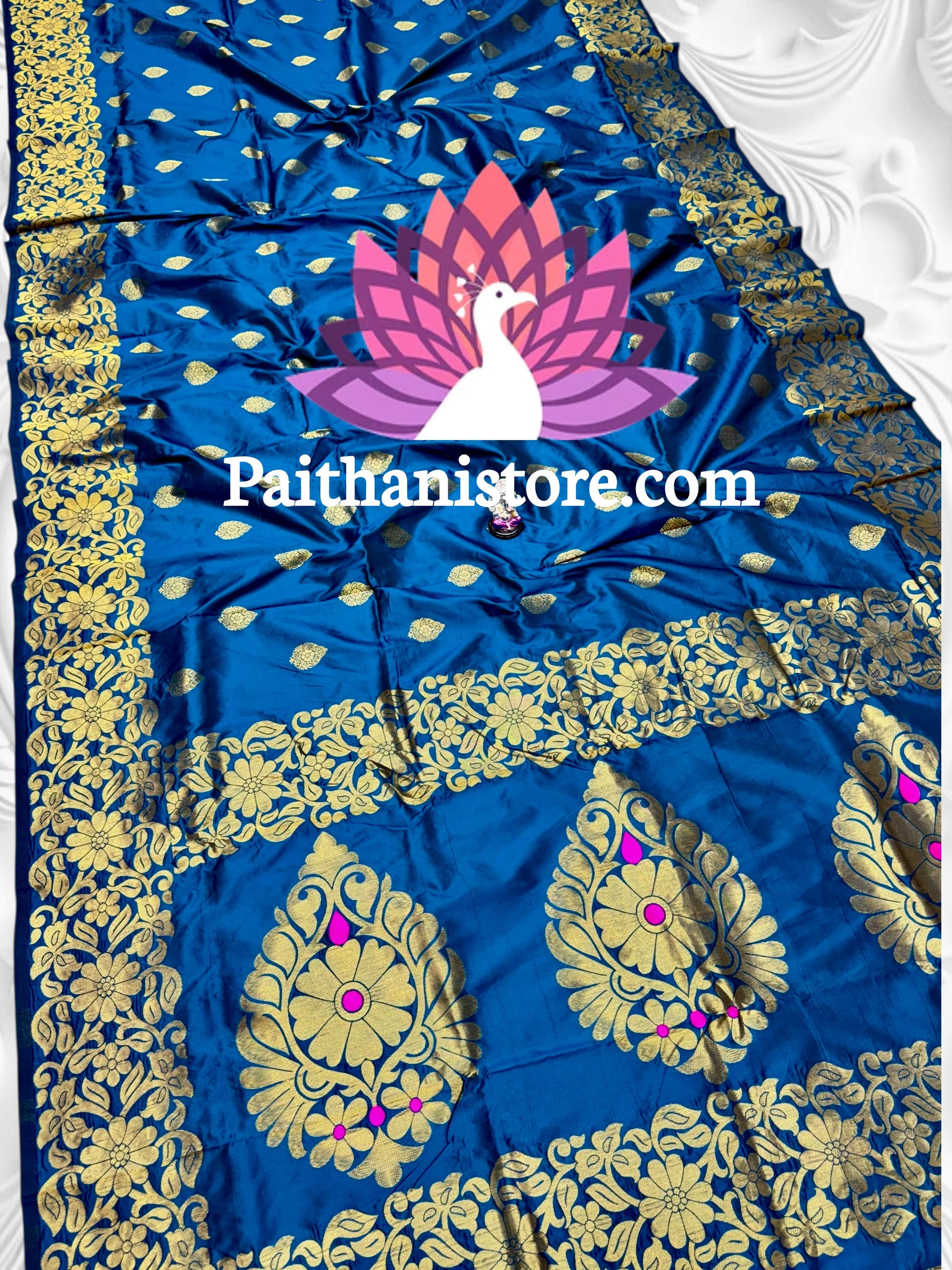 Designer Takshashila Paithani Saree — View 12