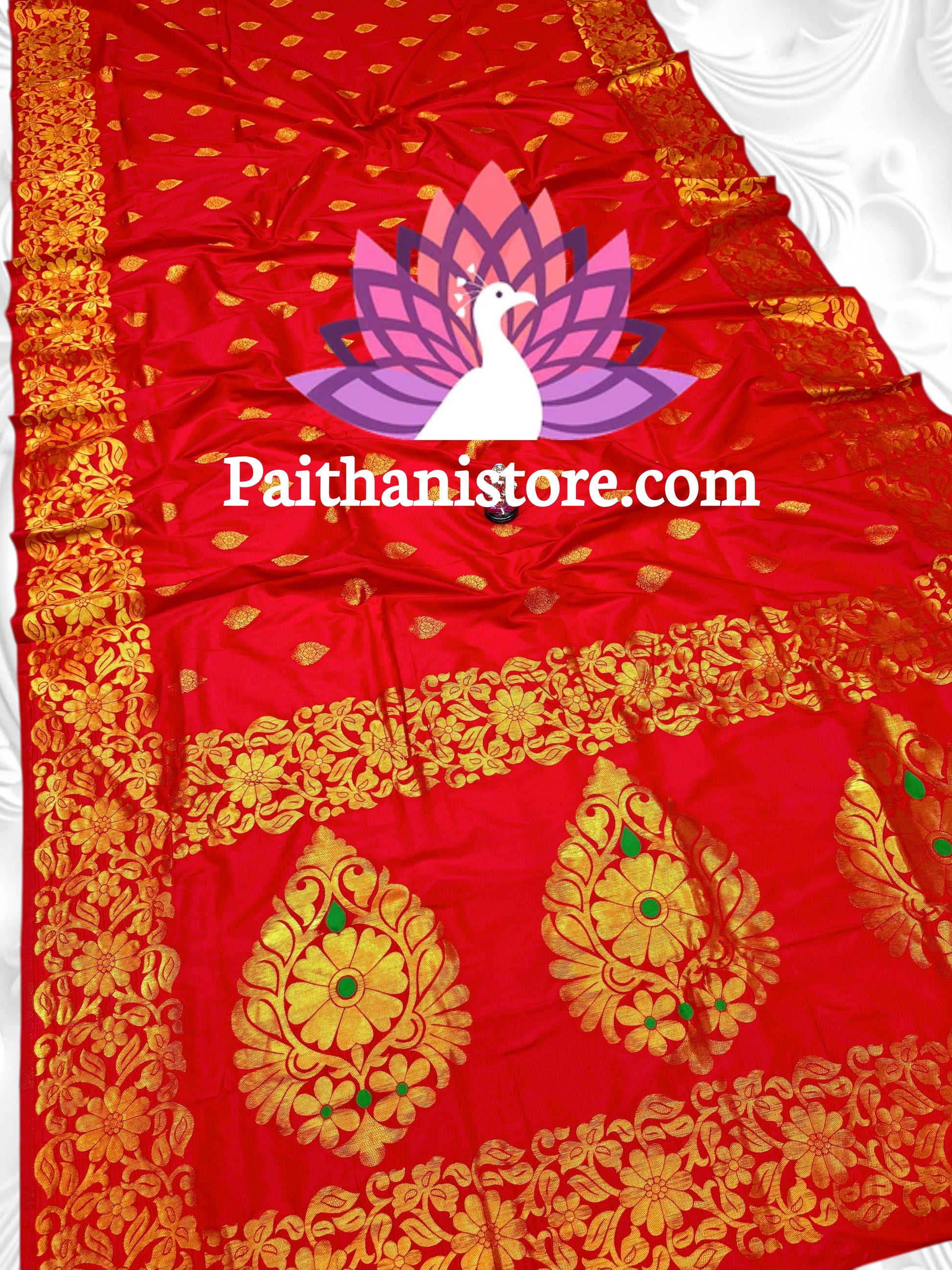 Designer Takshashila Paithani Saree — Pallu Detail
