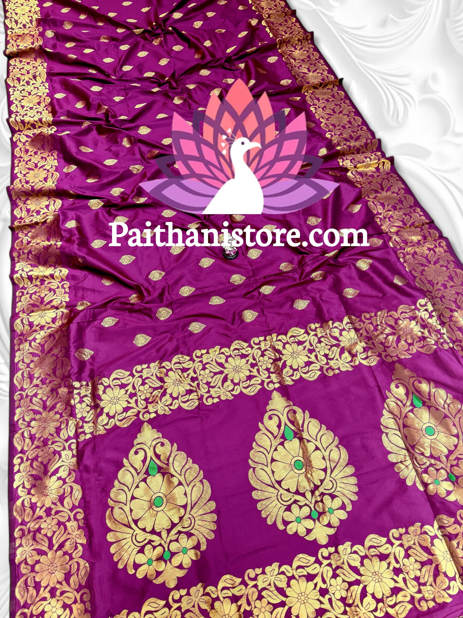 Designer Takshashila Paithani Saree — View 11