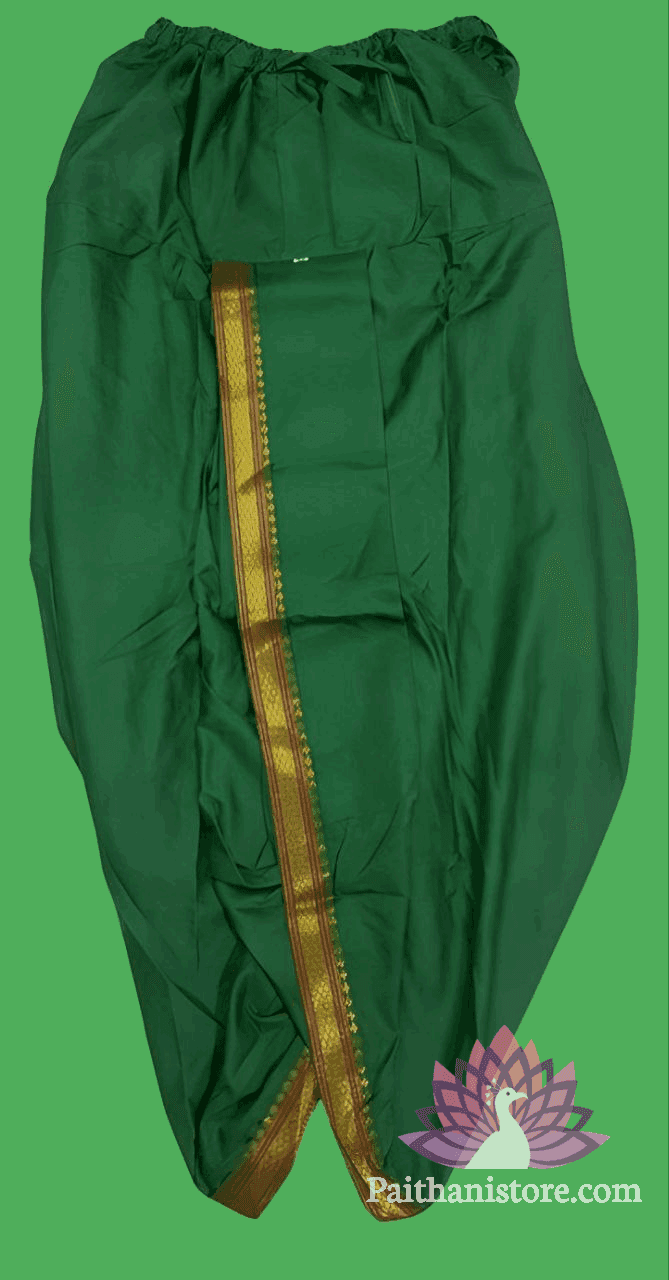 Green Men's Dhoti