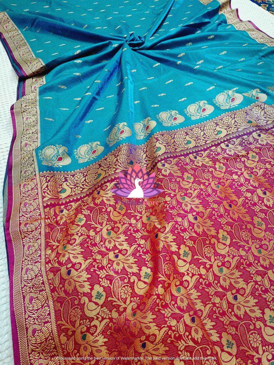Nauvari Paithani Saree For Wedding - Semi Silk Saree - Just Rs. 4199! Shop now at Paithanistore