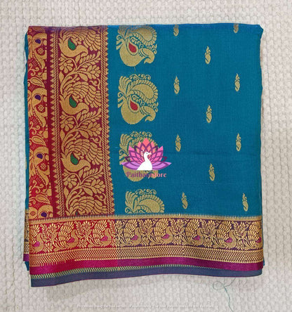 Nauvari Paithani Saree For Wedding