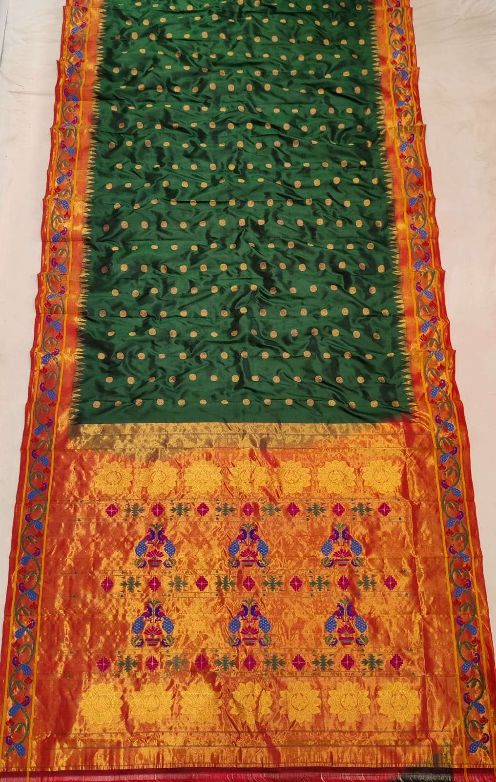 Traditional Indian Brocade Paithani Sarees