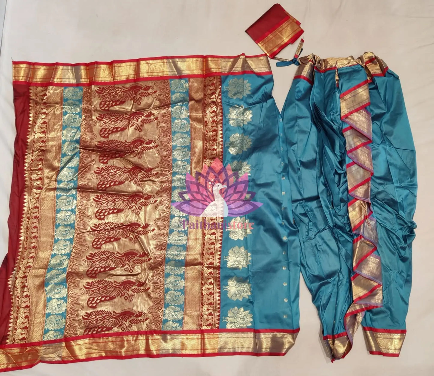 9 Yard Readymade Paithani Sarees