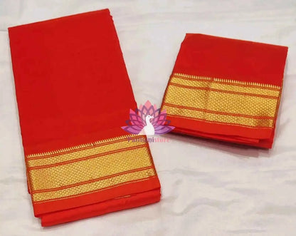 Silk Kad Pancha with Small Border