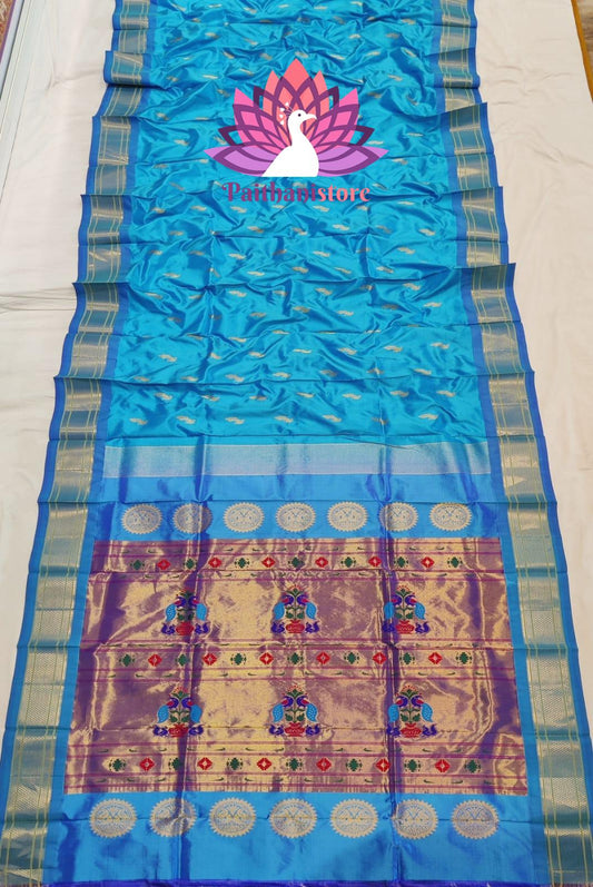 Pure Silk Maharani Paithani Saree