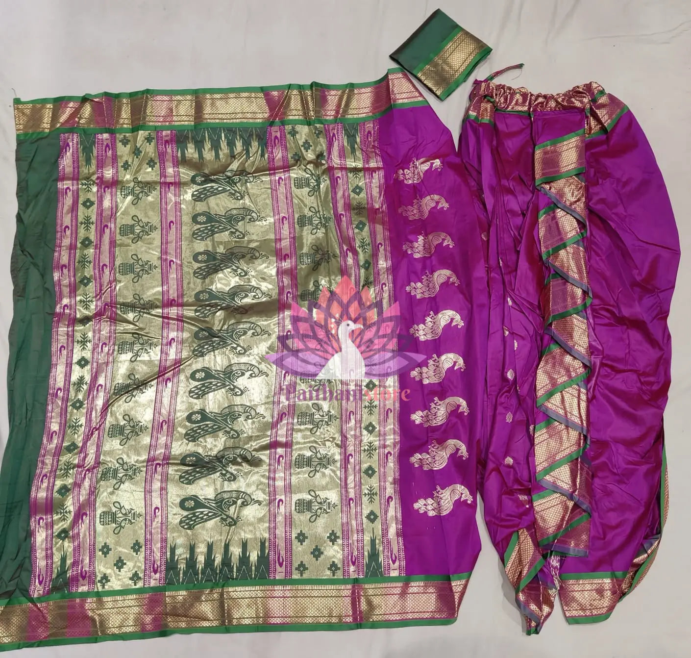 9 Yard Readymade Paithani Sarees