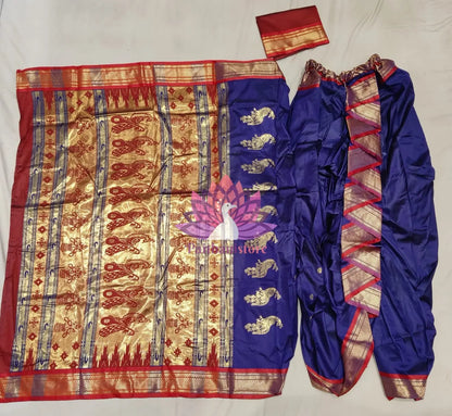 9 Yard Readymade Paithani Sarees