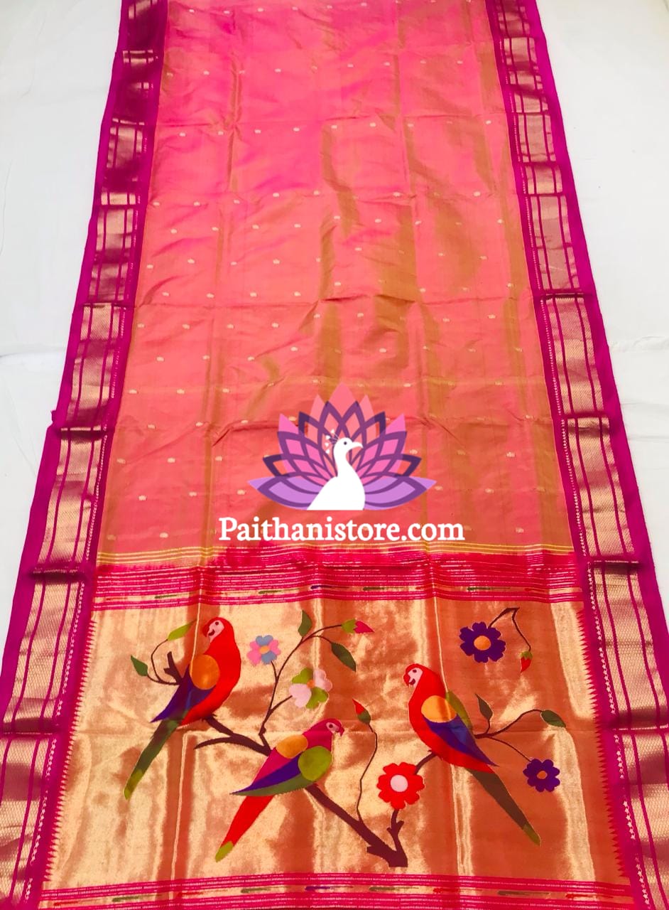 Designer Handloom Paithani Saree