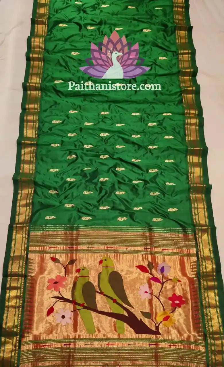 Pure Silk Yeola Designer Paithani Saree