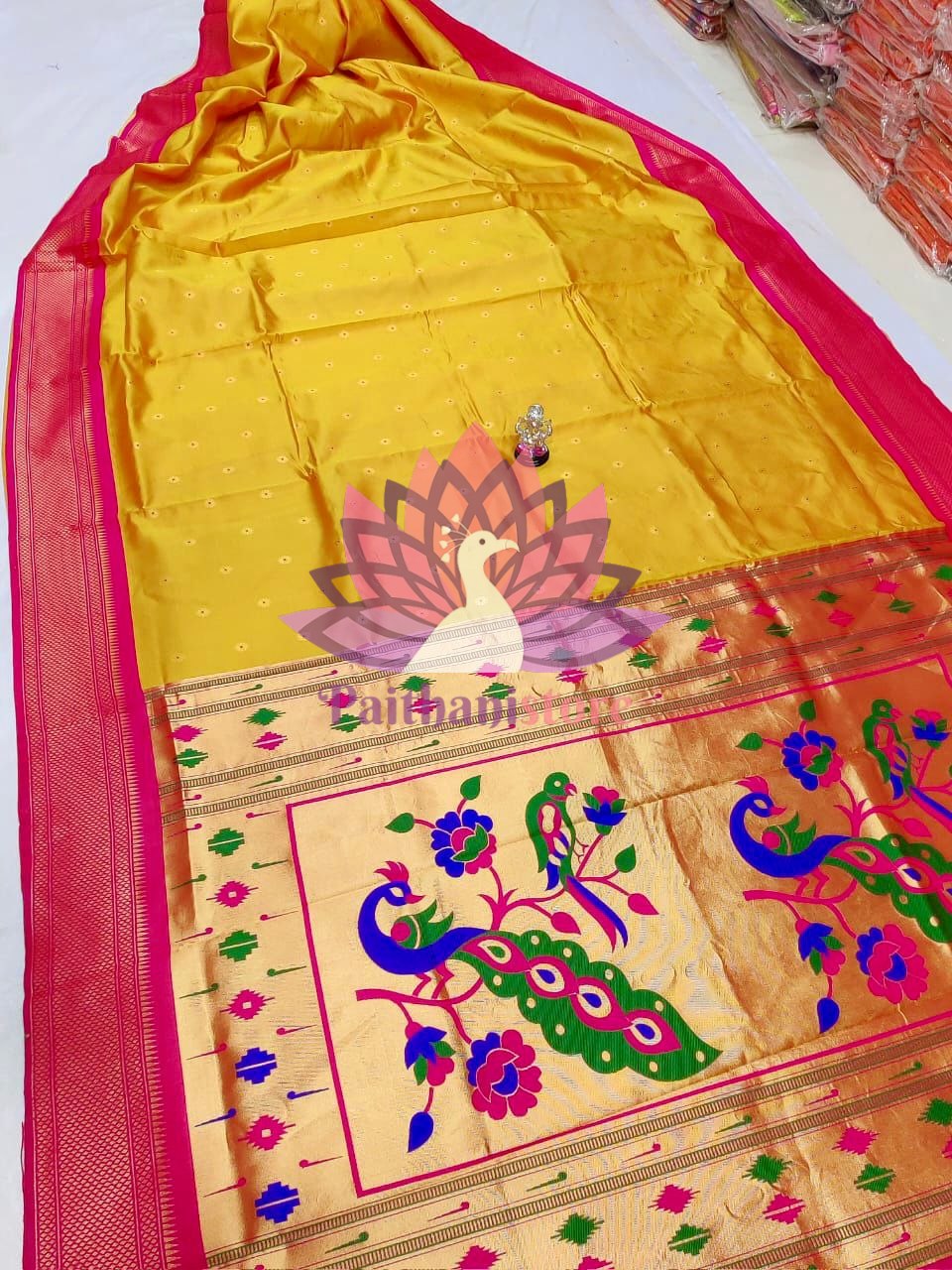 Kadiyal Paithani Saree – Exquisite Traditional Elegance