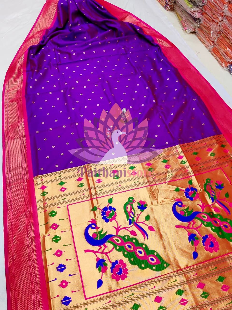 Kadiyal Paithani Saree – Exquisite Traditional Elegance