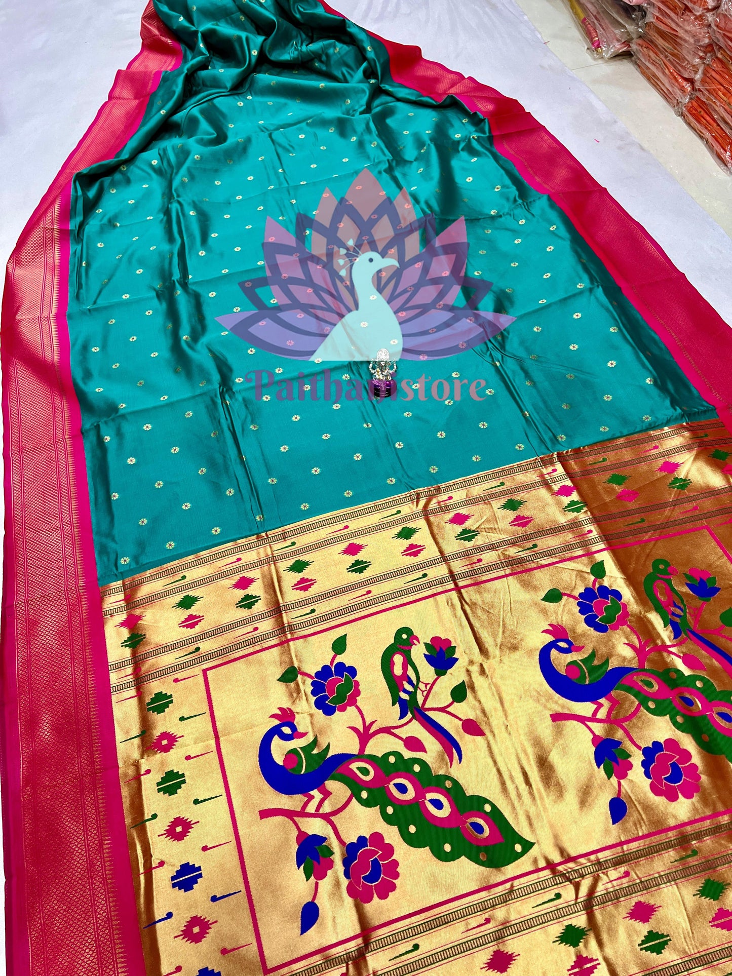 Kadiyal Paithani Saree – Exquisite Traditional Elegance