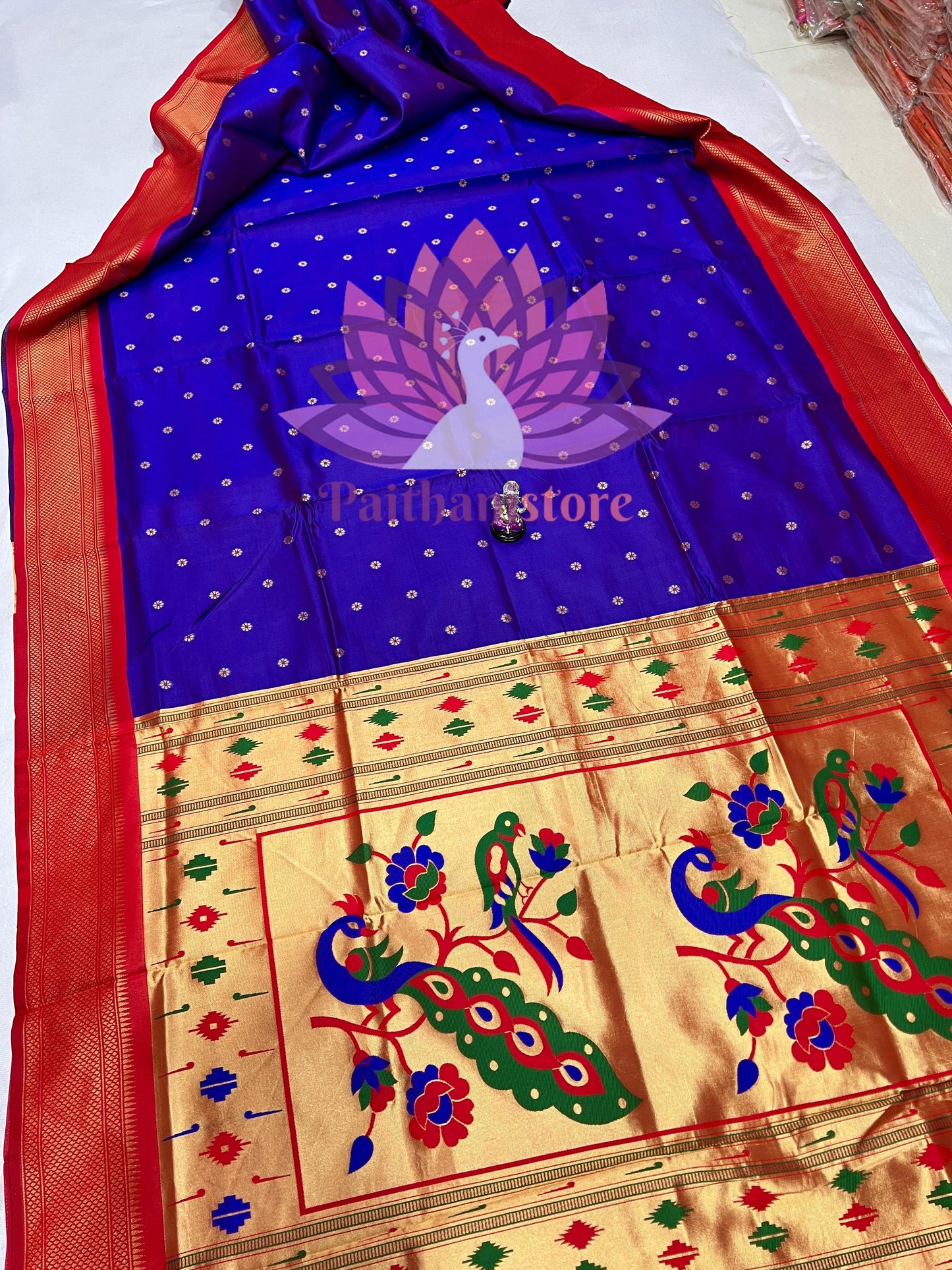 Kadiyal Paithani Saree – Exquisite Traditional Elegance