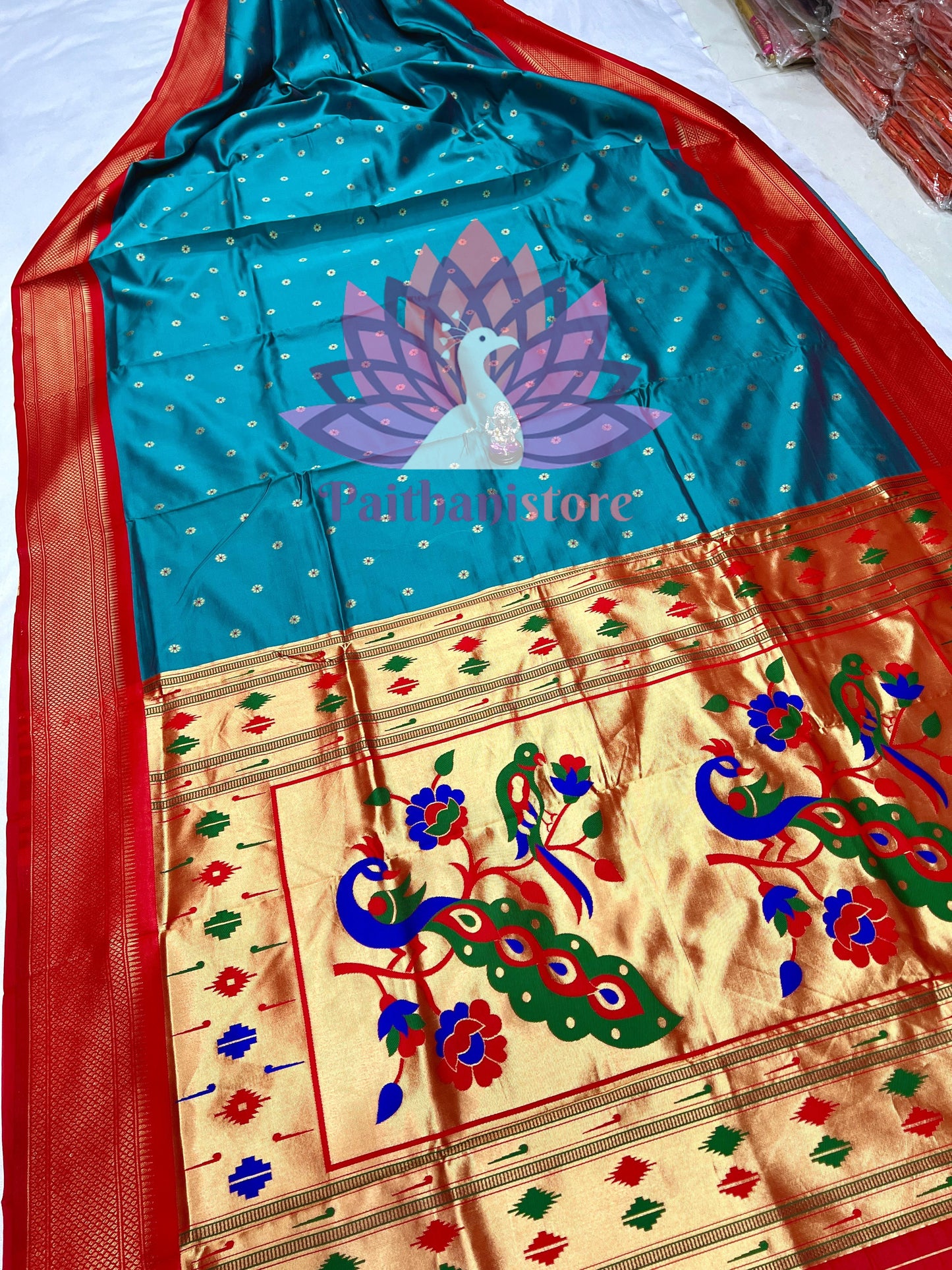 Kadiyal Paithani Saree – Exquisite Traditional Elegance