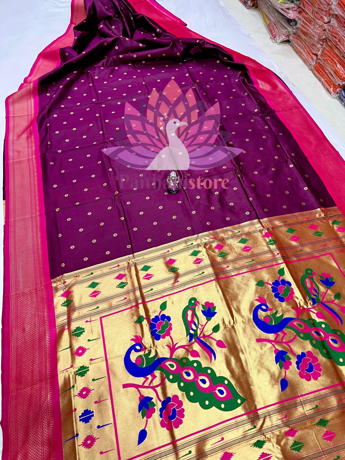 Kadiyal Paithani Saree – Exquisite Traditional Elegance