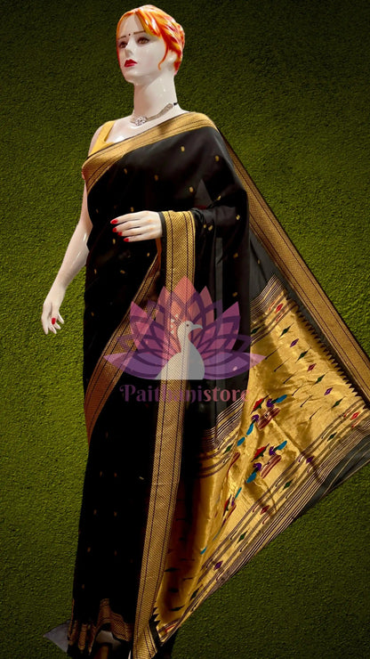 Semi Silk Yeola Paithani Saree