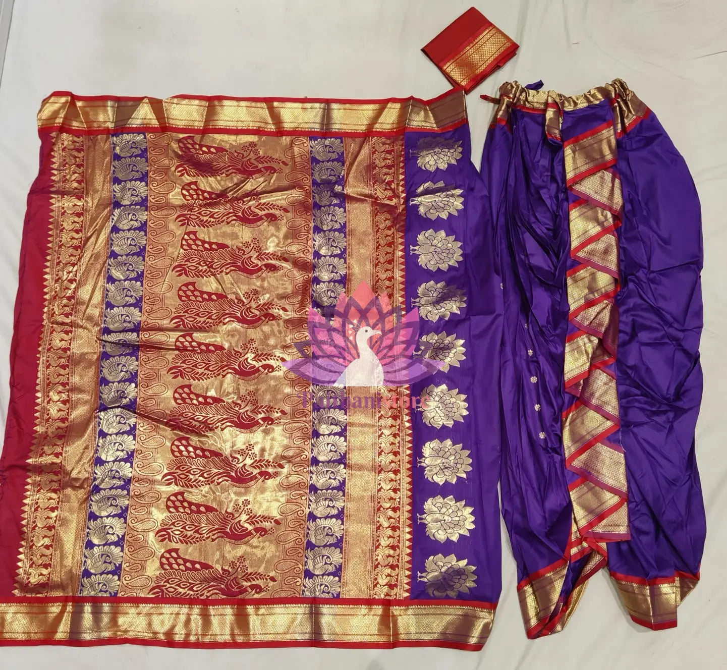 9 Yard Readymade Paithani Sarees