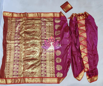 9 Yard Readymade Paithani Sarees