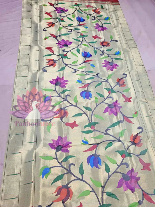 Pure Silk Handloom Designer Dupatta