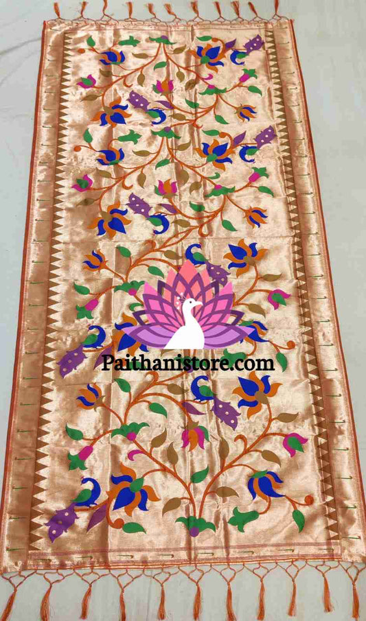 Handcrafted Muniya Border Dupatta