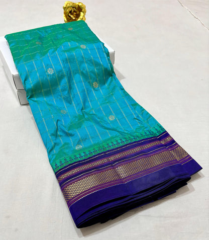 Pure Silk Ilkal Paithani Saree