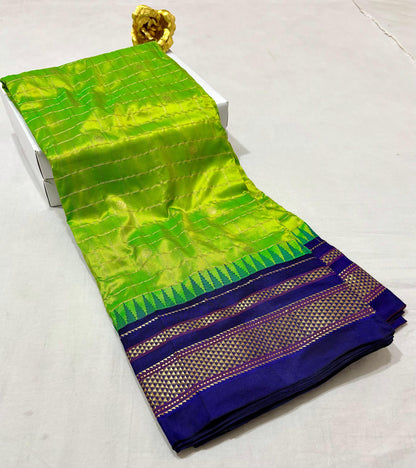 Pure Silk Ilkal Paithani Saree