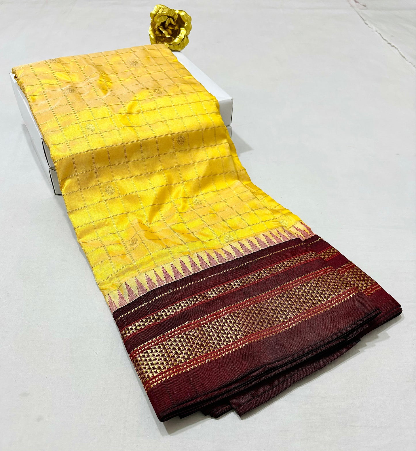 Pure Silk Ilkal Paithani Saree