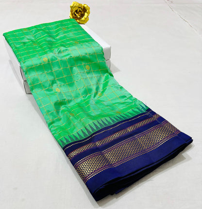 Pure Silk Ilkal Paithani Saree