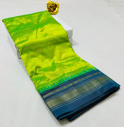 Pure Silk Ilkal Paithani Saree