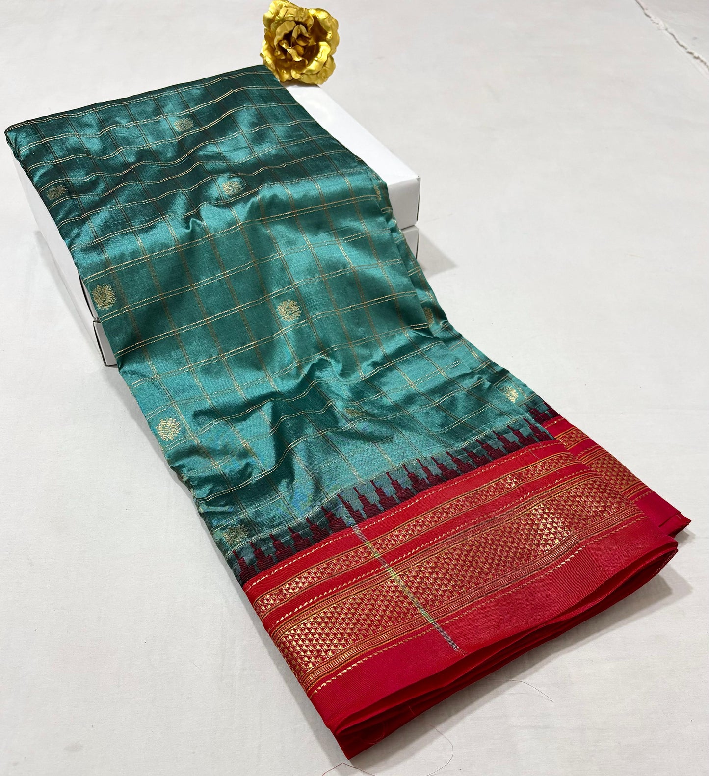 Pure Silk Ilkal Paithani Saree