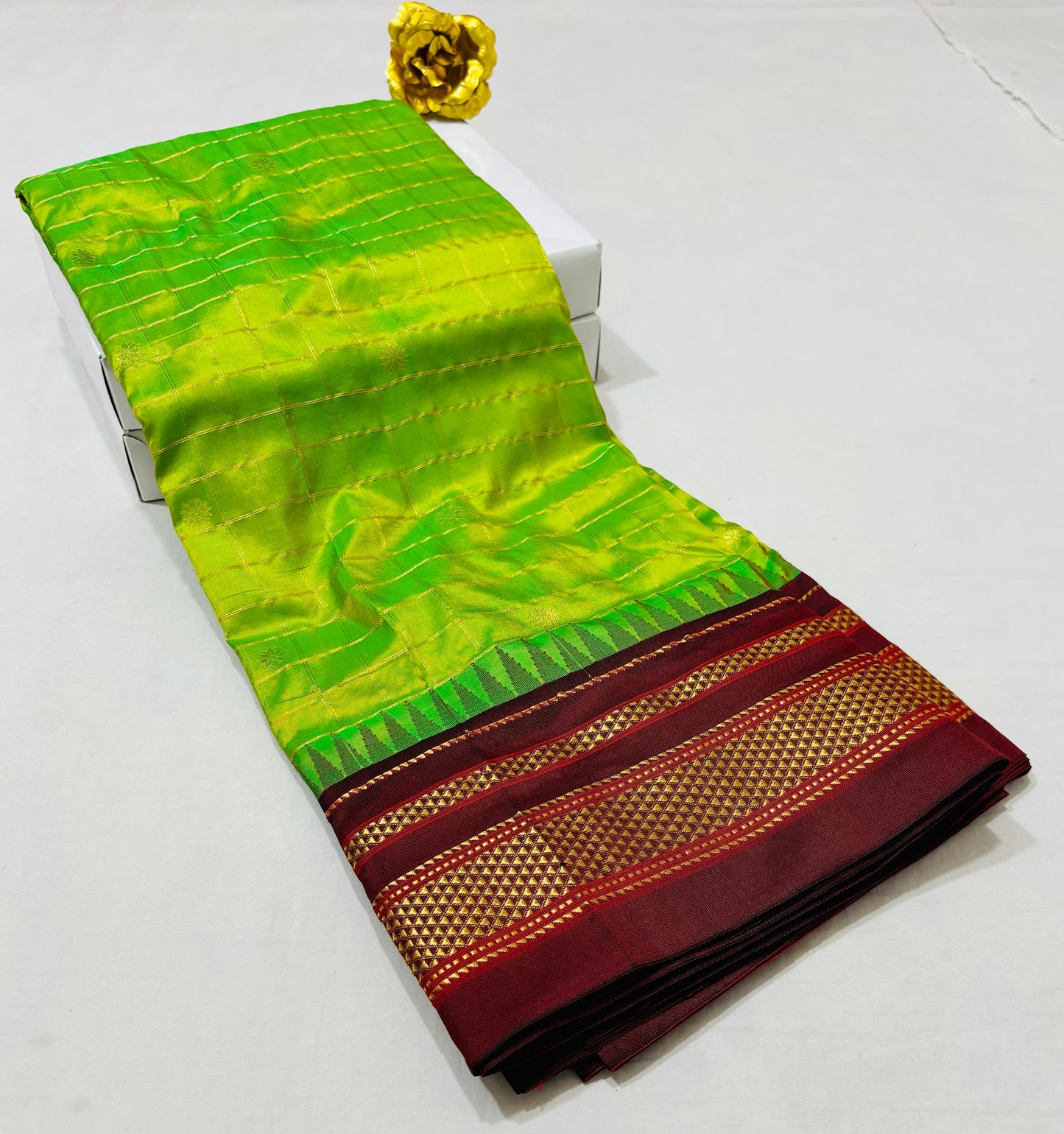 Pure Silk Ilkal Paithani Saree